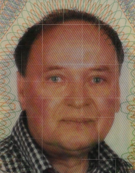 Das Ausweisfoto von Karl Dittmann, das die Kantonspolizei Aargau den Medien zur Verfügung stellte.