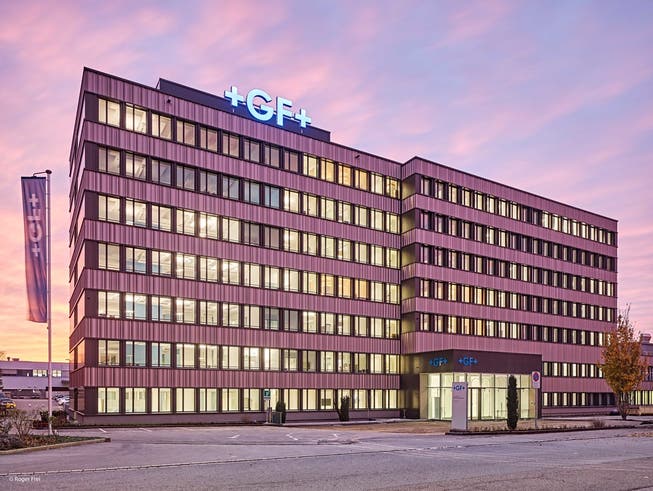 Das Hauptquartier von Georg Fischer Piping Systems in Schaffhausen.
