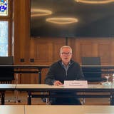 Der Herisauer Gemeindepräsident Kurt Geser gibt seinen Rücktritt bekannt. (Bild: Alessia Pagani)
