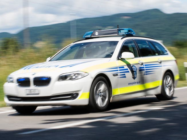 Die Kantonspolizei Aargau stand mit zahlreichen Patrouillen und zusätzlichen Kräften im Einsatz.
