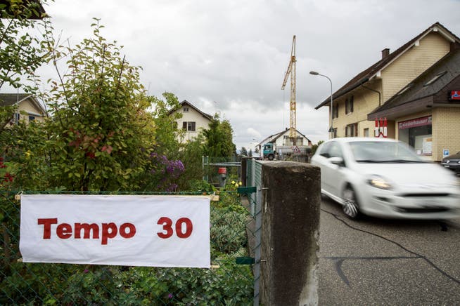 Der Entscheid, Tempo 30 in der Bleichenbergstrasse umzusetzen, soll aufgehoben werden. (Archivbild)
