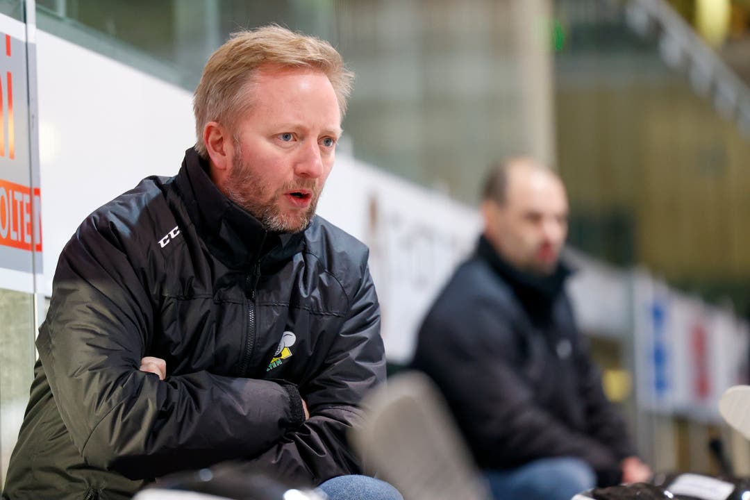 Oltens Trainer Frederik Söderström darf mit der Vorstellung seiner Mannschaft nach zwei Dritteln nicht zufrieden sein.