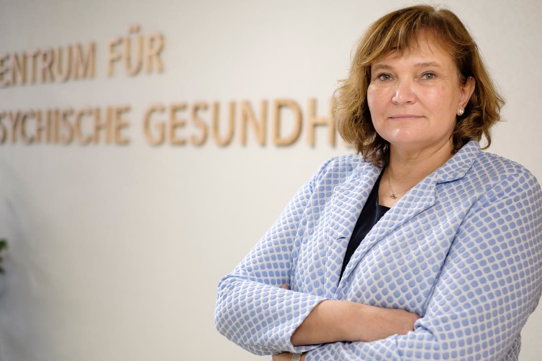 Barbara Schunk, CEO der Psychiatrie Baselland, führte die bz exklusiv durch die Stockwerke.