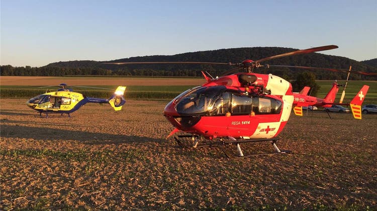 Helikopter-Streit dauert an: Wann soll im Aargau der gelbe AAA-Heli, wann die Rega aufgeboten werden?