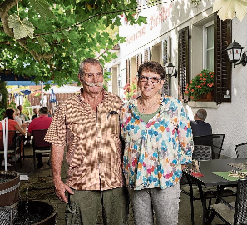 Suhr, 6. Oktober: David und Vreni Anderegg-Dietiker führen seit 30 Jahren das traditionellste Restaurant Suhrs, den «Dietiker». Es ist das gastronomische Herz des Orts.