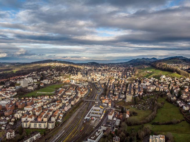 St.Gallen und Rorschach sind die Gemeinden mit den ausgeprägtesten städtischen Merkmalen. 