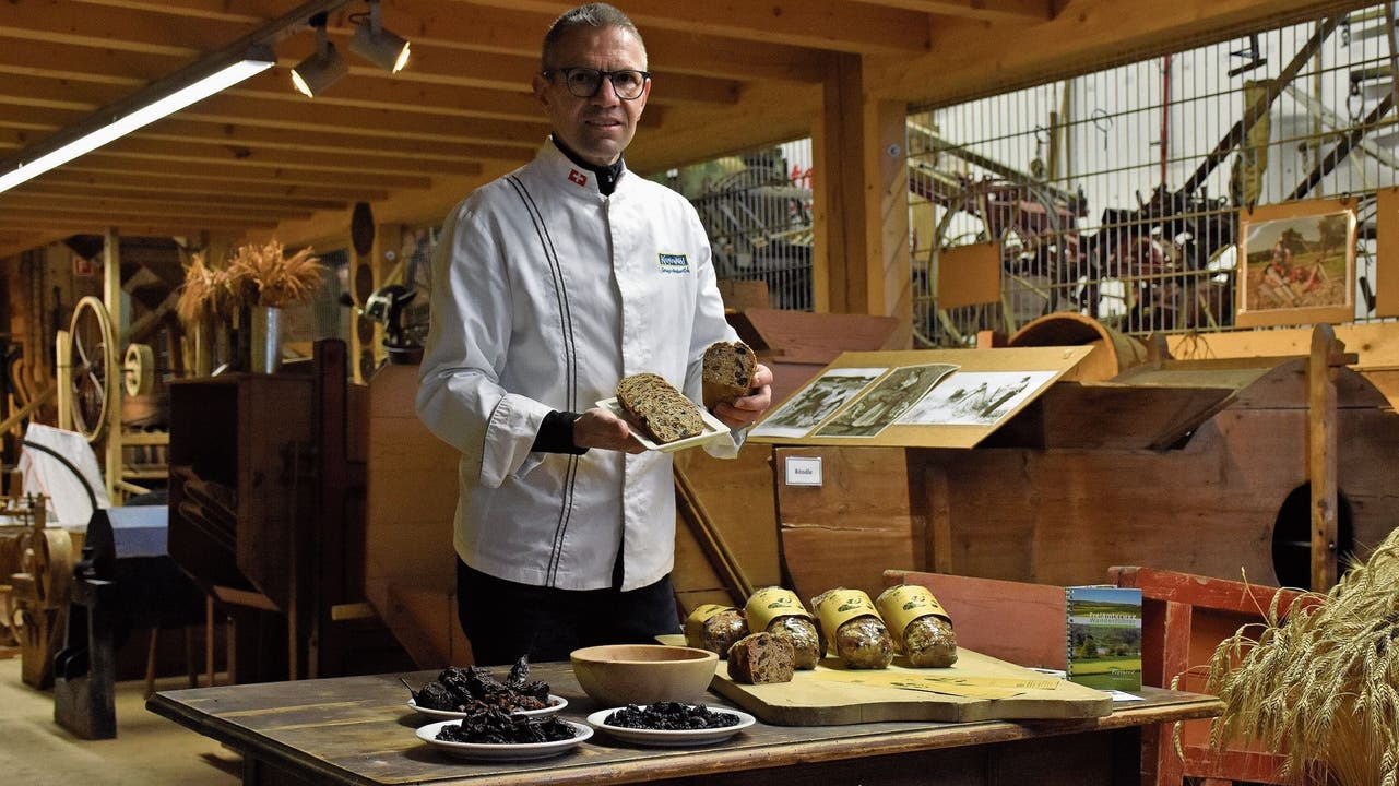 Muri, 3. Dezember: Die Bäckerei Kreyenbühl hat zusammen mit vier Produzenten aus der Region ein eigenes einheimisches Früchtebrot kreiert.