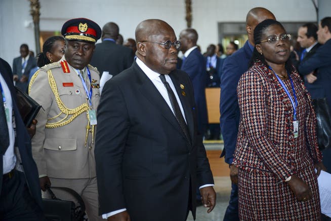Der ghanaische Präsident Nana Akufo-Addo wird die Schweiz Ende Februar besuchen.