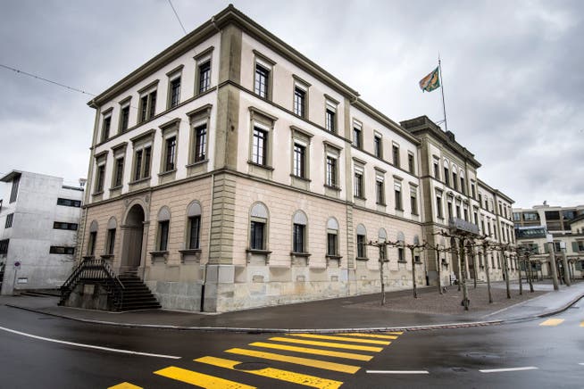 Das Regierungsgebäude des Kantons Thurgau im Hauptort Frauenfeld. Bild: 