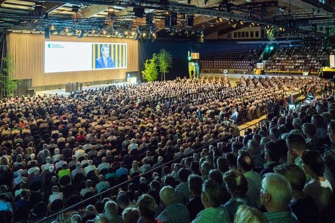 TKB-Partizipanten-Versammlung am 16. Juni 2019 in der Bodensee-Arena in Kreuzlingen