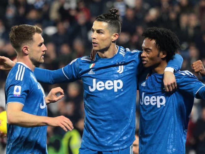 Cristiano Ronaldo war im elften Meisterschaftsspiel in Folge erfolgreich und führte Juventus zum Auswärtssieg in Ferrara