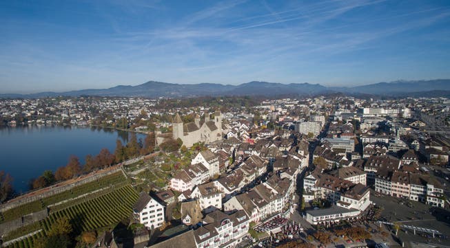 Bijou mit Magnetwirkung: Rapperswil-Jona liegt mitten in der Agglomeration Obersee, die stark wächst.