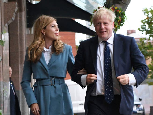 Bald ist das Familienglück perfekt in 10, Downing Street: Die Johnsons erwarten Nachwuchs.