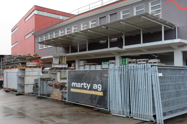 Firmensitz der Marty AG an der Industriestrasse in Bischofszell Nord. 
