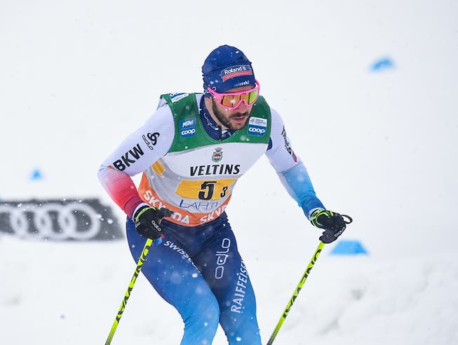 Starker Auftritt von Jason Rüesch und seinen Teamkollegen: Die Schweizer Langlauf-Staffel lief in Lahri auf den 2. Platz