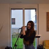 Die 16-Jährige Rickenbacherin Lorena Beadini gewährt Einblick in ihr Leben hinter den Kulissen von «The Voice of Switzerland». (Bild: Miguel Lo Bartolo)