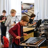 Gibt es nun interaktiv: Gruppenunterricht an der Musikschule Weinfelden ((Bild: Donato Caspari, 21. September 2019))