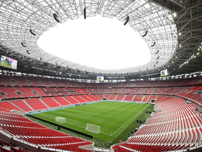 Die Puskas Arena in der ungarischen Hauptstadt Budapest wird 2022 Schauplatz des Finals der Europa League sein