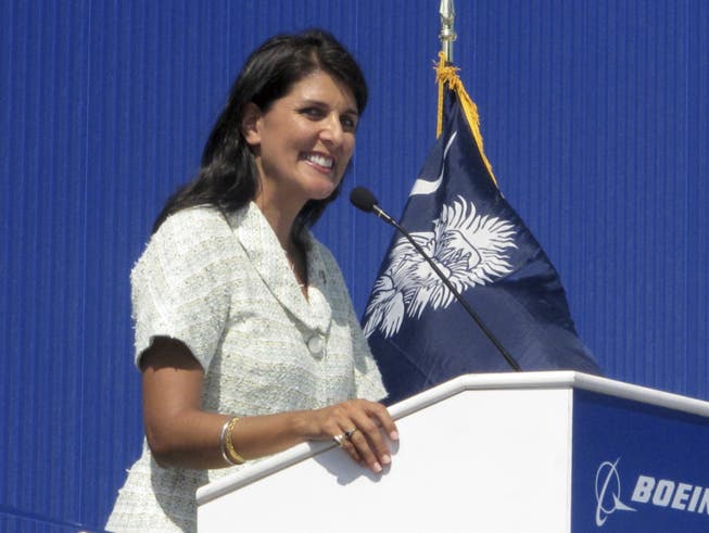 Die einstige US-Botschafterin bei der Uno, Nikki Haley, hat ihr Mandat im Verwaltungsrat von Boeing abgegeben, weil sie keine Staatshilfen für den Konzern befürworte.