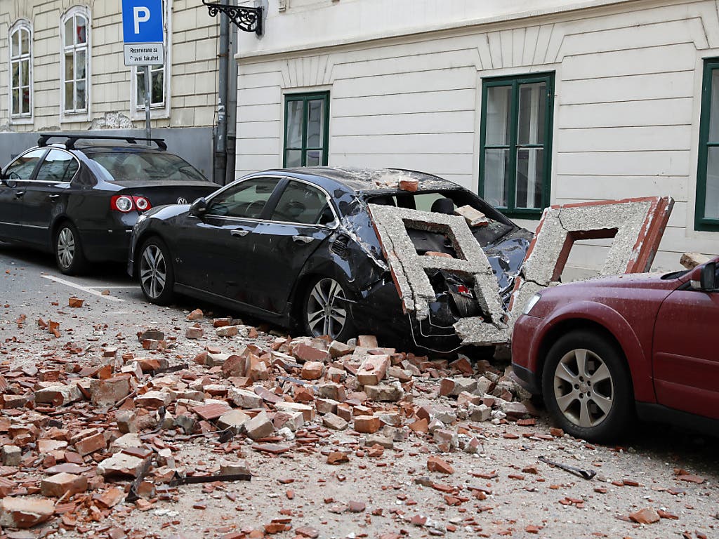 Mindestens Ein Toter Bei Erdbeben In Kroatischer Hauptstadt Zagreb Luzerner Zeitung