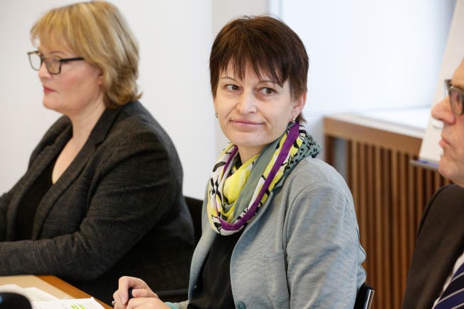 Karin Frischknecht, Leiterin des Amtes für Gesundheit, befürchtet einen Engpass an Schutzmasken in den Kantonsspitälern. 