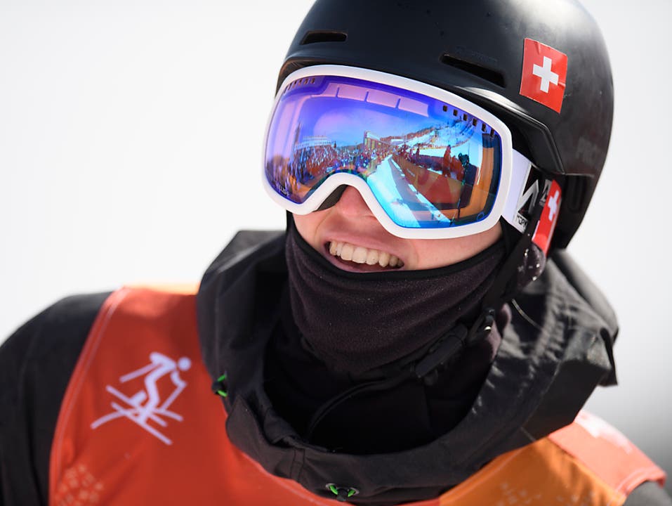Andri Ragettli beteiligte sich mit seiner Olympia-Skibrille