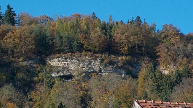 Die Leiche des Mannes wurde in einer Höhle am Bruggerberg gefunden. (Archivbild)