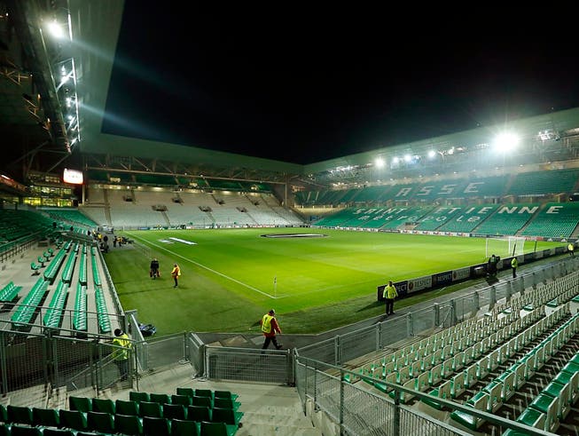 Das Stadion Geoffroy-Guichard, die Heim-Arena von Saint-Etienne und dessen verstorbener Spieler- und Trainer-Legende Robert Herbin.