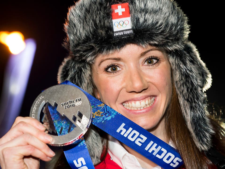 Biathlon-Pionierin: 2014 holte Selina Gasparin mit Olympia-Silber die erste Schweizer Medaille bei einem Grossanlass