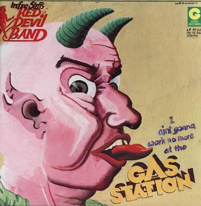 Infra Steff's Red Devil Band: Gas Station (St. Gallen, 1979)