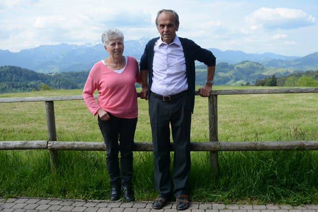 Lisbeth und Emil Dähler wirten seit 40 Jahren auf der Hohen Buche.