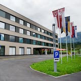 Kantonsspital Obwalden in Sarnen fotografiert am 20. August 2014.Spital, Kantonsspital, Pflege, Notfall (Corinne Glanzmann (neue Nz) / Neue Nidwaldner Zeitung)