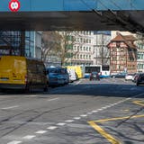 Der Pilatusplatz in Luzern, hier die Obergrundstrasse stadtauswärts. (Bild:  Dominik Wunderli (28. März 2019))