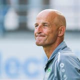Der bald 58-jährige Deutsche Peter Zeidler ist seit zwei Jahren Trainer des FC St.Gallen. (Martin Meienberger/Freshfocus)