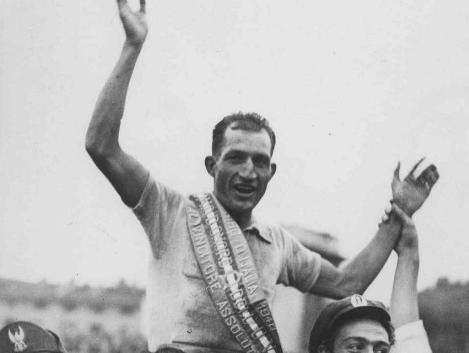 1946 - ein Jahr nach dem zweiten Weltkrieg gewann Gino Bartali den Giro d'Italia