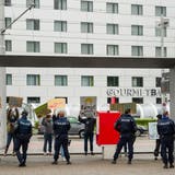 Polizei unterbindet Klima-Demo auf Bernexpo-Gelände