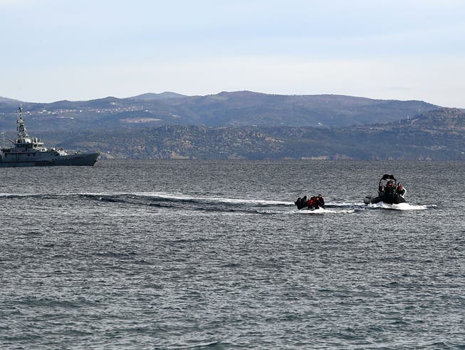 Die Grenzschutzagentur Frontex erwartet an der griechisch-türkischen Grenze in nächster Zeit eine Zunahme der Migrantinnen und Migranten.