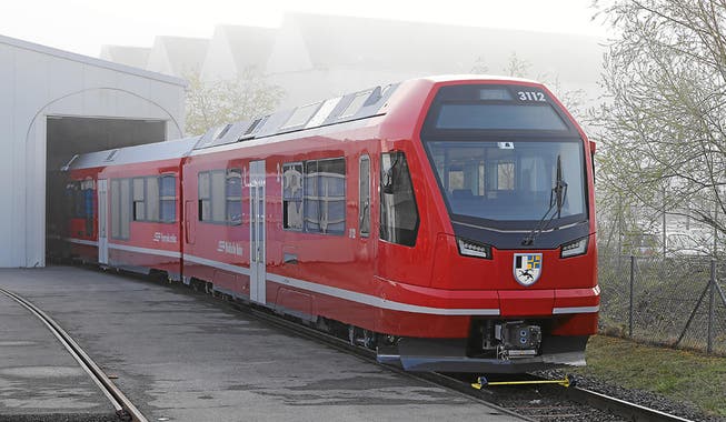 Einer der «Capricorn»-Züge der Rhätischen Bahn.