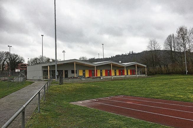FC Mellingen: Neues Garderobengebäude inklusive Clubhaus.