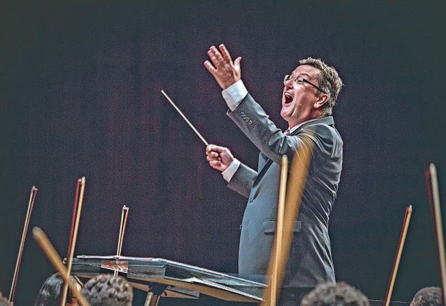 Immer für eine Überraschung gut: Dirigent Rainer Held.