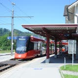 Bahnreisende aus dem Rotbachtal (im Bild ist Bühler zu sehen) sind mit dem Fahrplanentwurf 2021 der Appenzeller Bahnen nicht zufrieden. (Bild: Astrid Zysset)