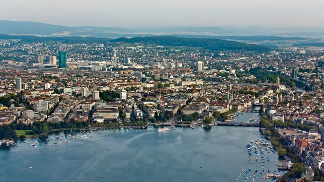 Blick auf Zürich. (Archiv)