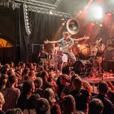 Die deutsche Pop-Folk-Band Bukahara trat vergangenes Jahr am Kulturfestival auf. (Bild: Urs Bucher)