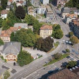 Es ist Wahlkampf: Die Grünliberalen der Stadt St.Gallen überholen mit Veloregime am Platztor sogar die Planer des Kantons