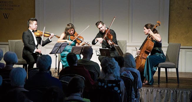 Veranstaltet das Stradivari-Fest in leicht veränderter Besetzung zum sechsten Mal: Stradivari-Quartett.