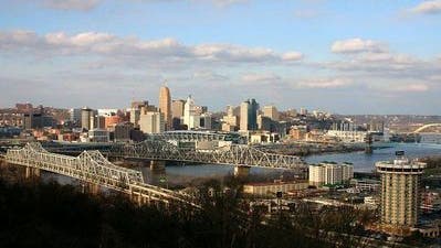An drei Orten verschiedenen Orten in der Stadt Cincinnati kam es zu Schussabgaben. (Bild: Wikipedia)