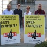 Für das Thurgauer Nein-Komitee ist die vorgesehene Beschaffung von neuen Kampfjets falsch investiertes Geld. (Christof Lampart)
