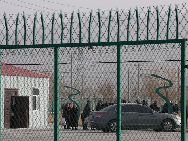 Chinesische Beamte helfen der Schweiz bei der Ausschaffung von Chinesen. Uiguren werden indessen nicht zurückgeschafft. Im Bild ein «Berufsbildungszentrum» in der Region Xinjiang.