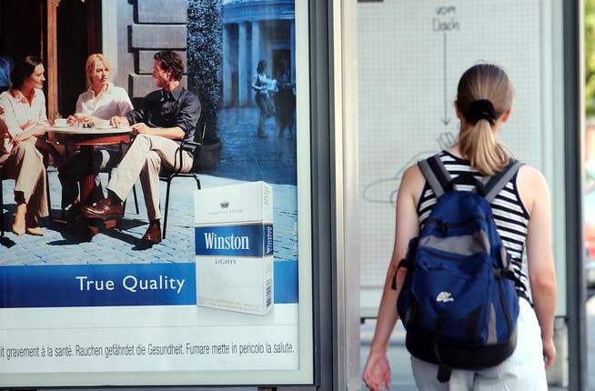 Soll Werbung für Tabak im öffentlichen Raum eingeschränkt werden? 