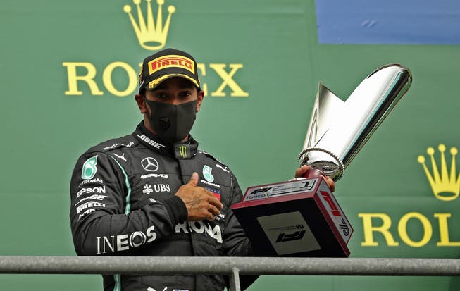 Lewis Hamilton ist Sieger in Spa-Francorchamps. 